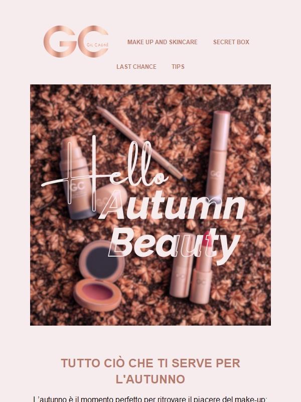 Svela il tuo spirito autunnale con Gil Cagné!