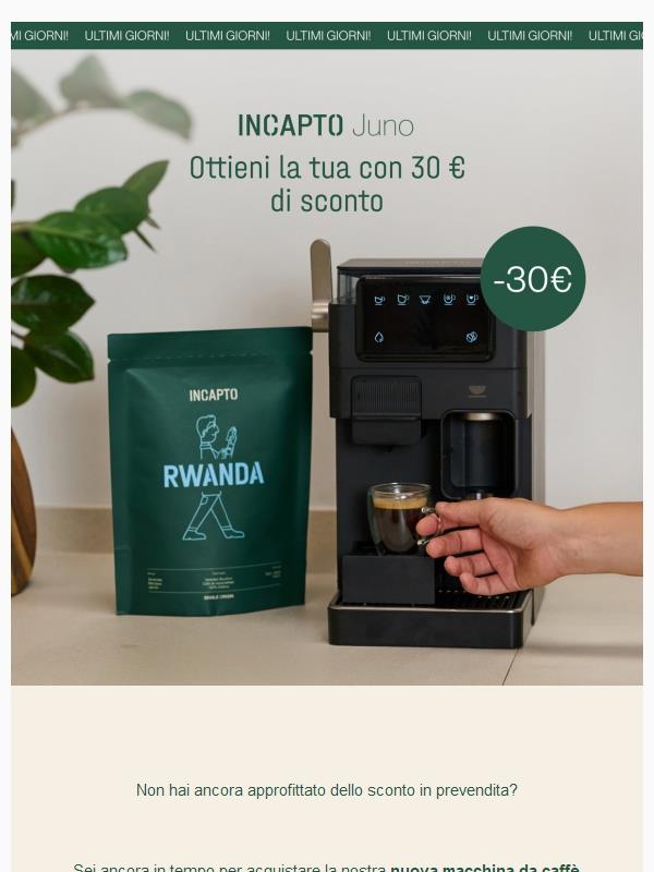 🚨Ultimi giorni: acquista INCAPTO Juno con uno sconto esclusivo