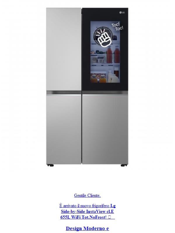 � �️ Scopri il nuovo Lg Side-by-Side InstaView! 🚀