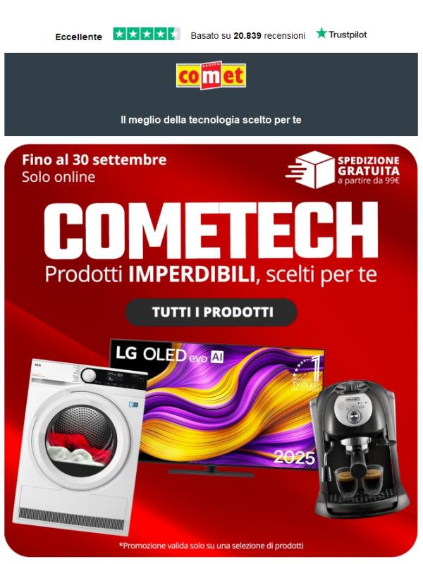 Il meglio del tech, scelto per te⚡