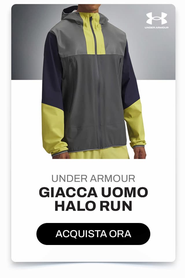 Giacca uomo Halo Run