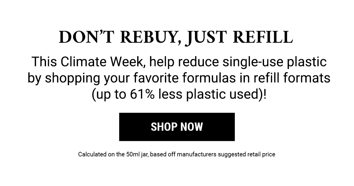 DONT REBUY, JUST REFILL