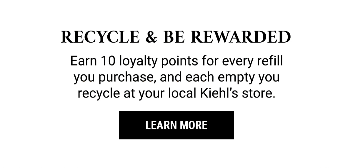 RECYCLE & BE REWARDED