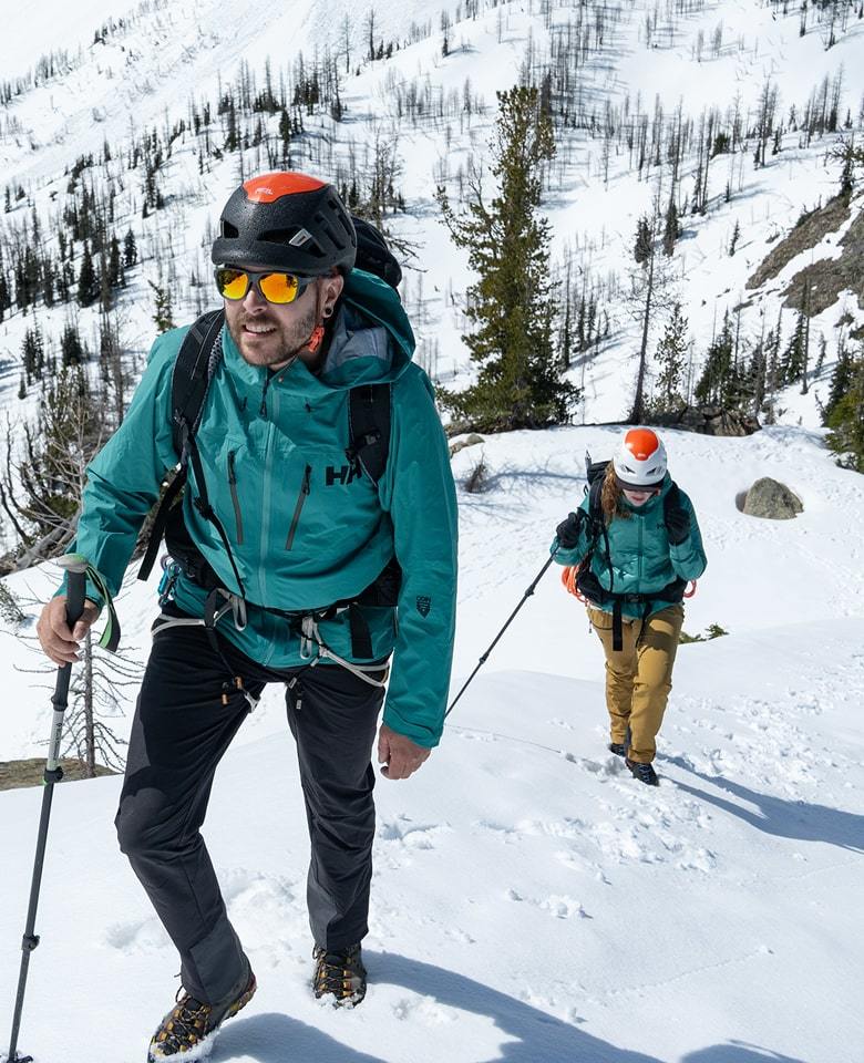 New in mountaineering