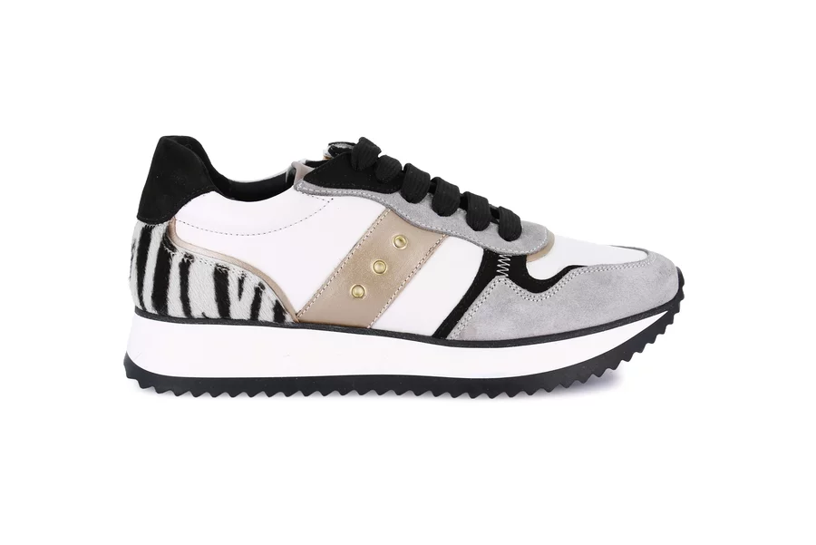 Urban sneaker con dettaglio zebrato | SALT