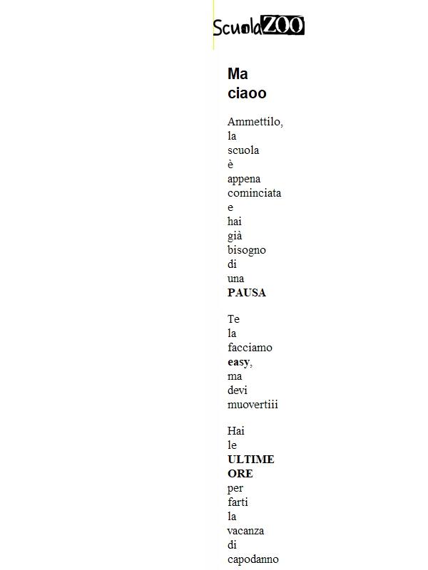 Come skippare gli sbatti di settembre