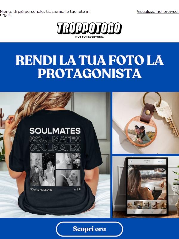 Le tue foto meritano più di un semplice archivio 📸