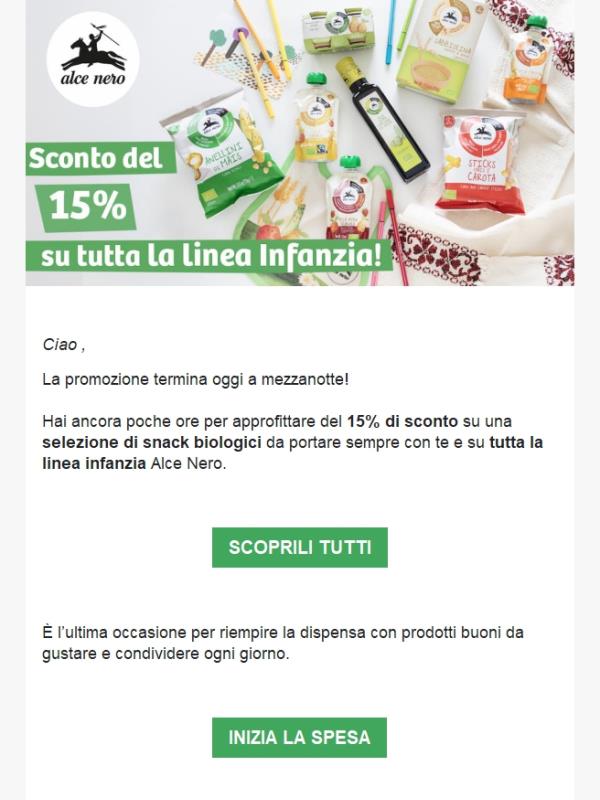 Ultime ore di sconto