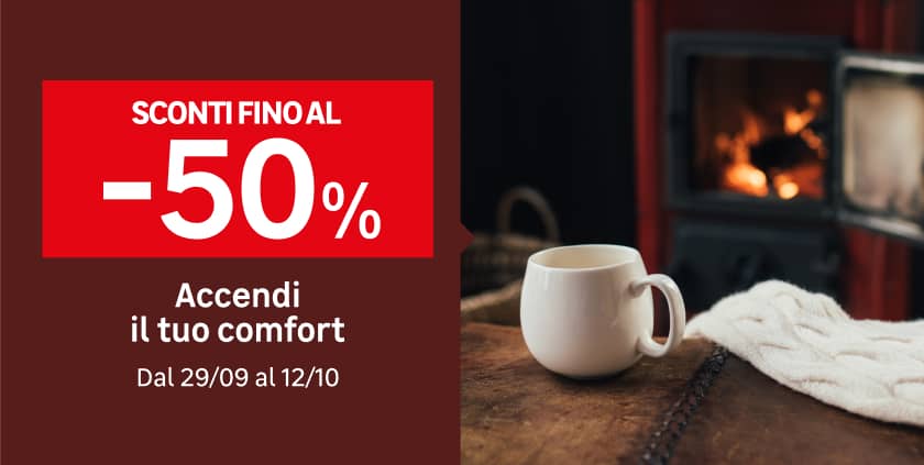 sconti fino al 60% sugli essenziali per la casa