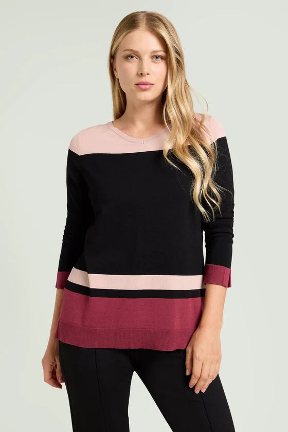 MAGLIA COLOR BLOCK