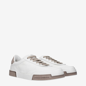 Dolce&Gabbana Sneakers Men Leather White/Turtledove