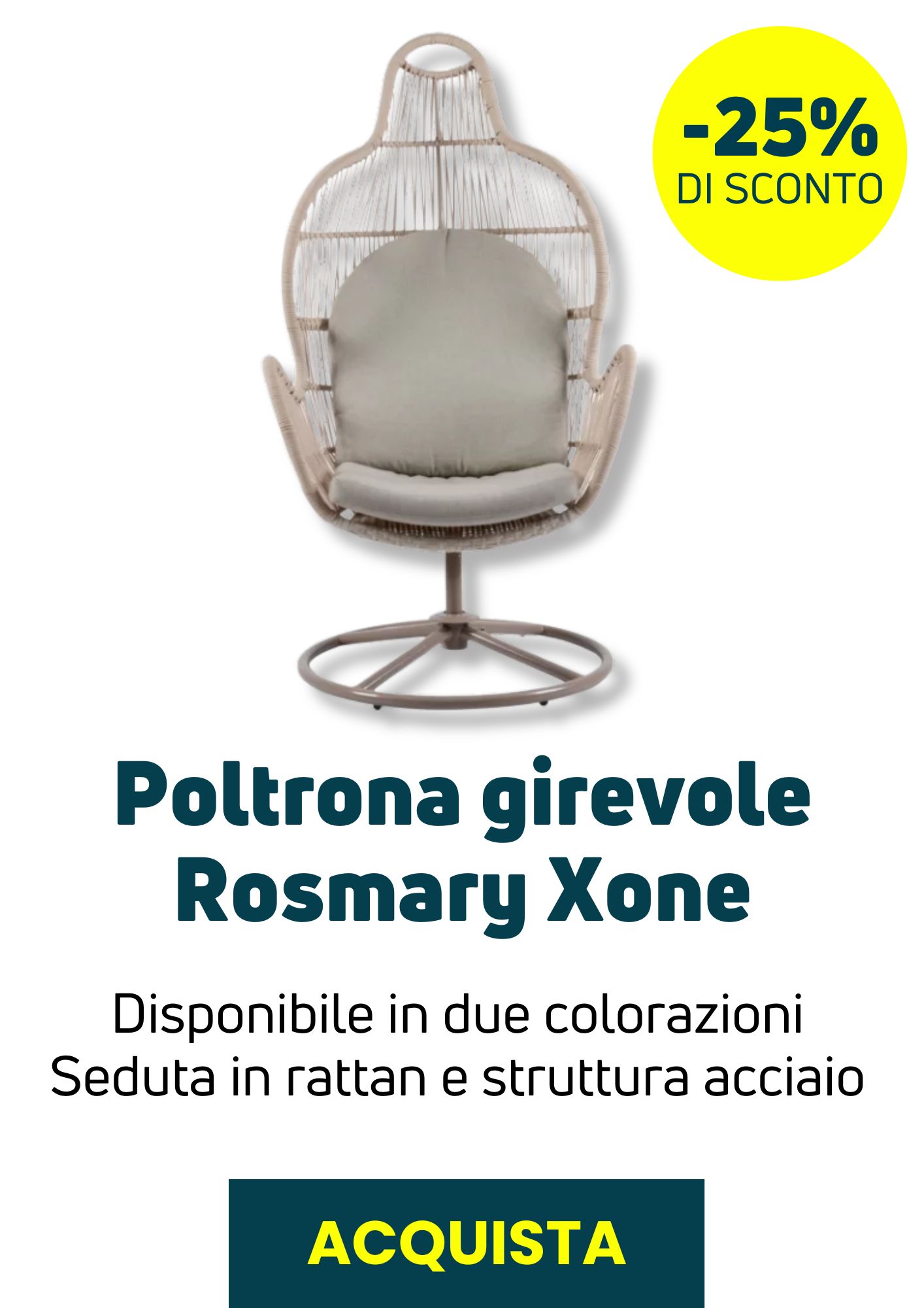 Poltrona Rosmary Xone | Perrone Shop