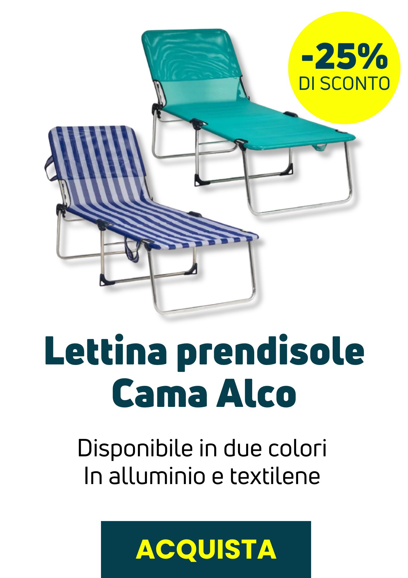 Poltrone California Keter | Perrone Shop