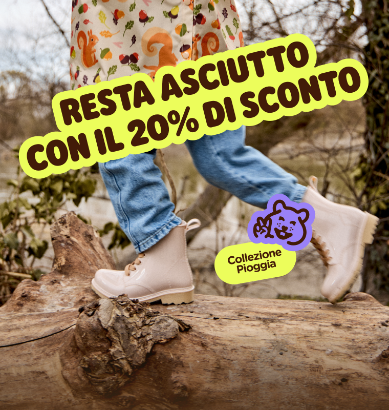  Resta asciutto con il 20% di SCONTO