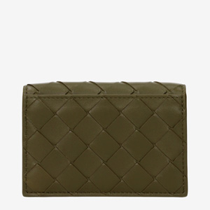 Bottega Veneta Document Holders Women Leather Green/Olive