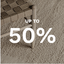 Up to 50% on beige rugs