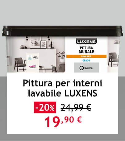 pittura per interni luxens