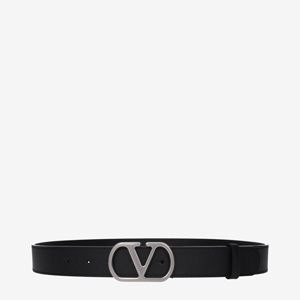 Valentino Garavani Belts Men Leather Black
