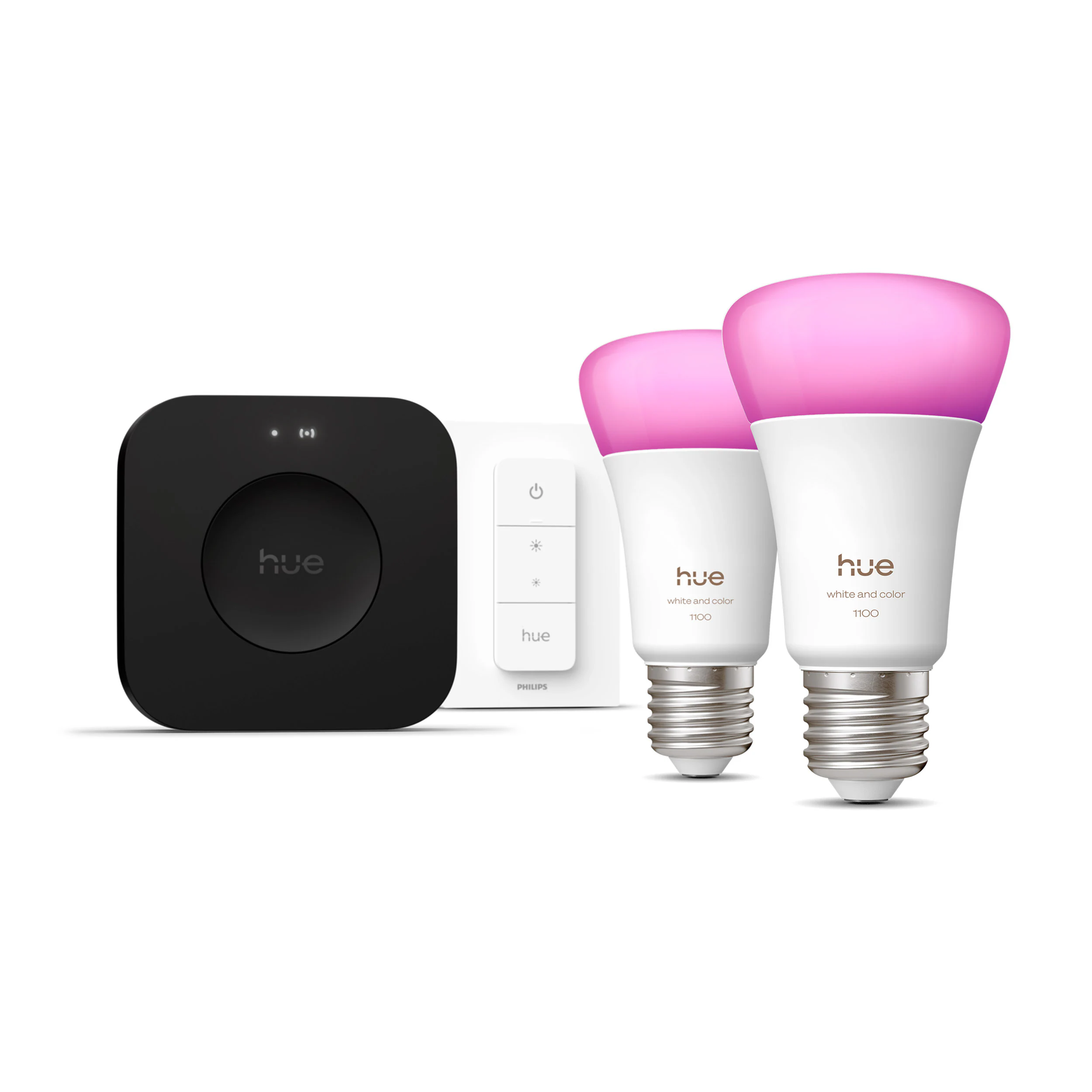 2 lampadine smart E27 + Interruttore dimmer