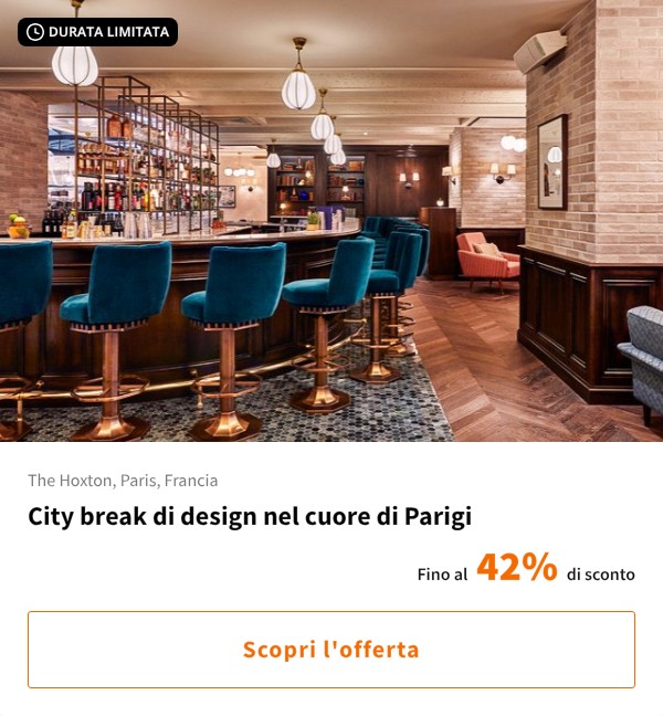 City break di design nel cuore di Parigi