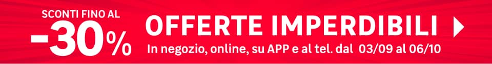 30% offerte imperdibili