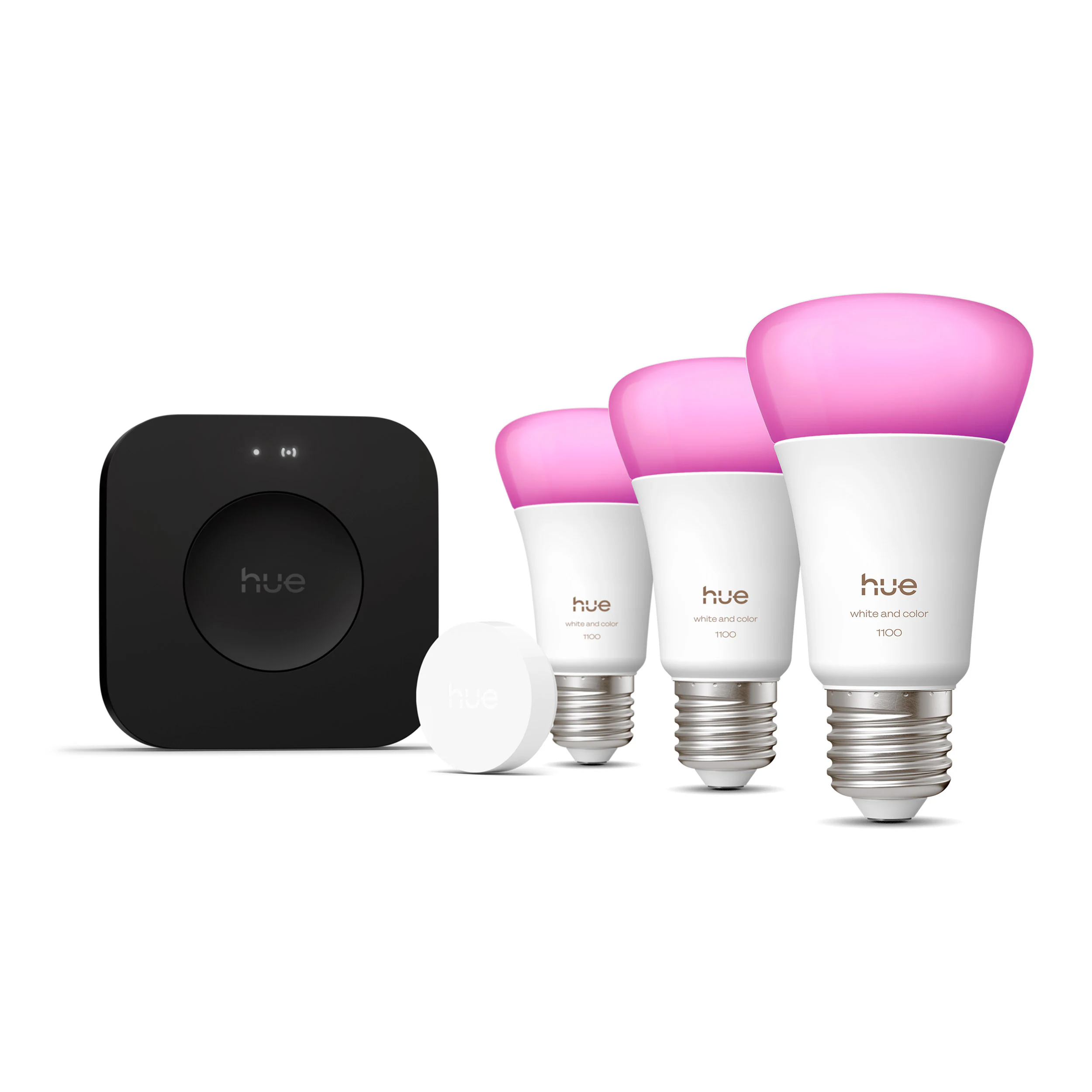 3 lampadine smart E27 + Smart button