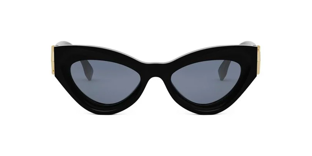 FF Diamond  Occhiali Da Sole Nero Cat-eye