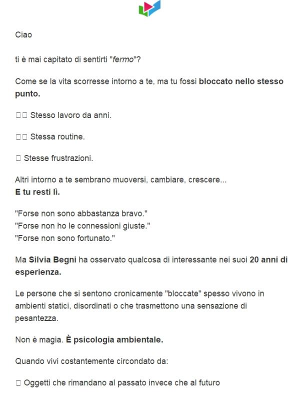Il segreto che ti ruba opportunità