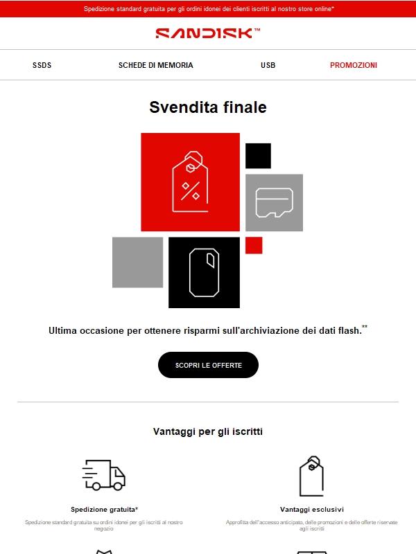 È iniziata la SVENDITA FINALE: approfittane ORA!