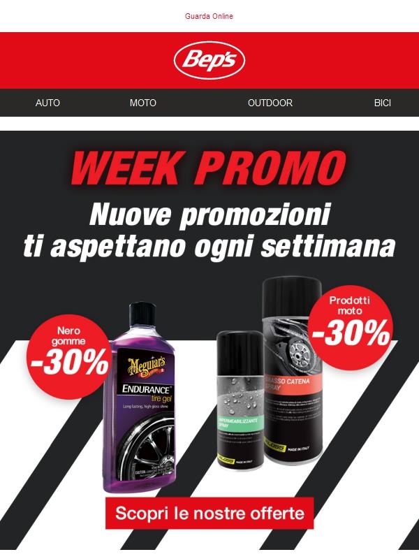⌛ La WEEK PROMO ti aspetta ma solo fino a Domenica