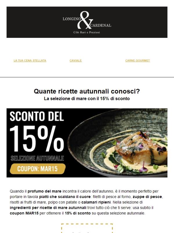🍲 15% di Sconto sulla Selezione Autunnale di Mare! | Zuppe di Pesce e Risotti di Mare