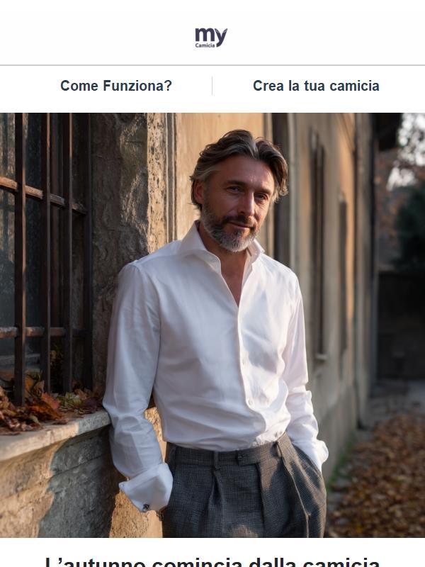 L’autunno comincia dalla camicia