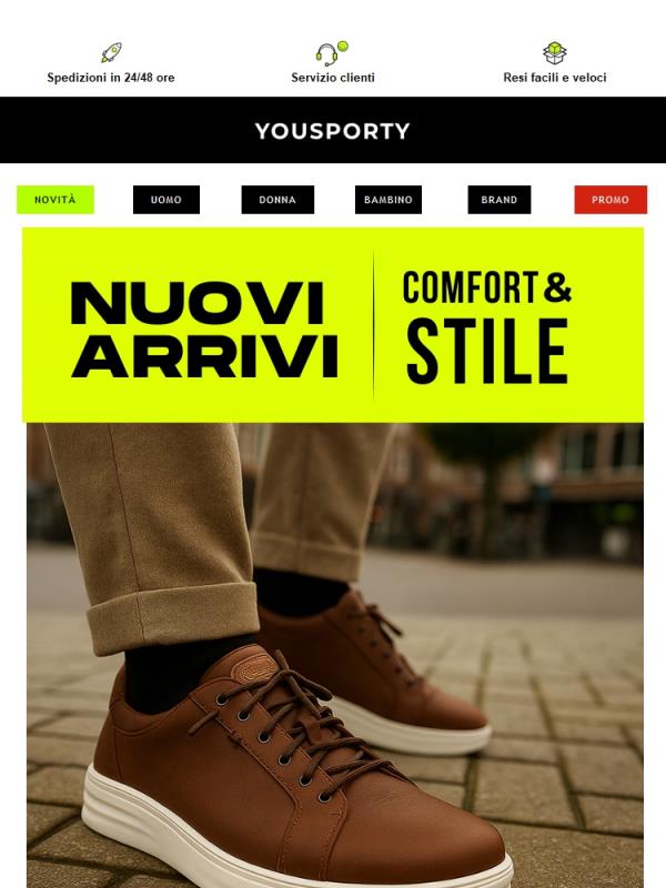 ✅ Comfort & Stile con i Nuovi Arrivi di YOUSPORTY ✅
