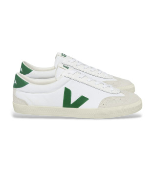 scarpe-da-pallavolo-bianche-e-verdi