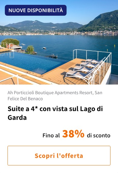 Suite a 4* con vista sul Lago di Garda