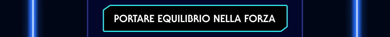 Portare equilibrio nella Forza