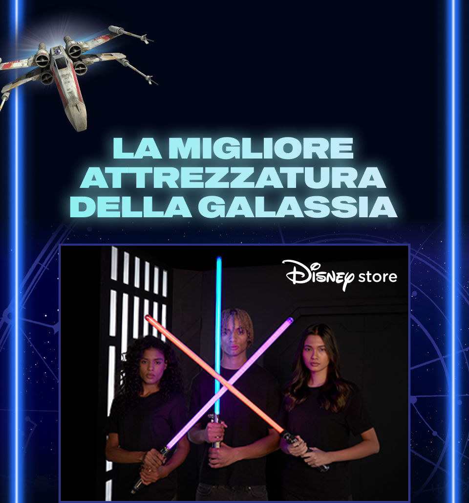 La migliore attrezzatura della galassia - Disney store