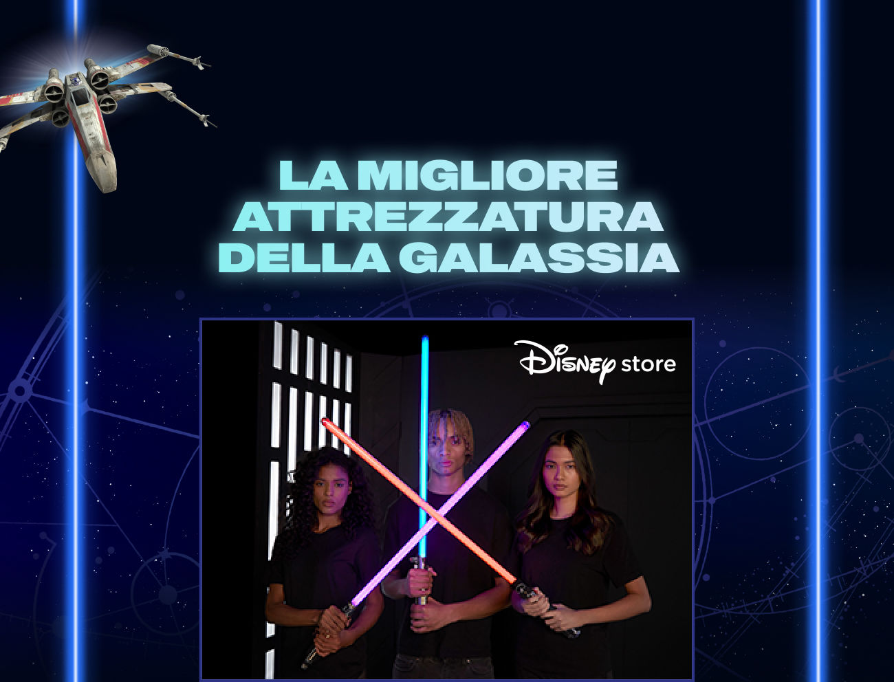 La migliore attrezzatura della galassia - Disney store