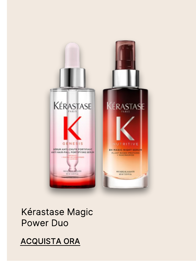 Kérastase Magic Power Duo, Genesis Anti-Chute Fortifiant Serum 90ml and Nutritive 8H Night Serum 90ml