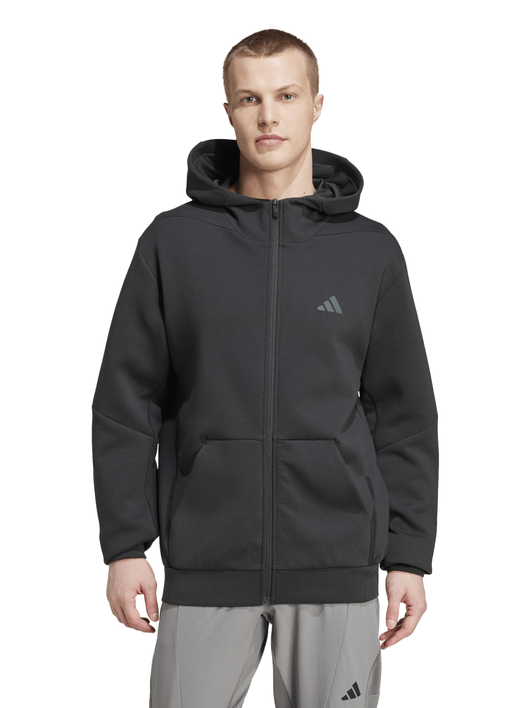 Adidas Progettato per l'allenamento Giacca sportiva con zip intera