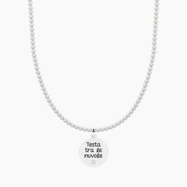 Collana SEÑORITA  con ciondolo TESTA TRA LE NUVOLE
