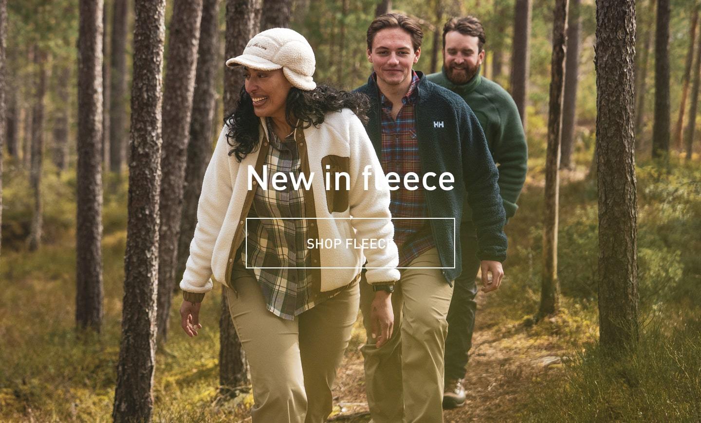 New in fleece. SHOP FLEECE
