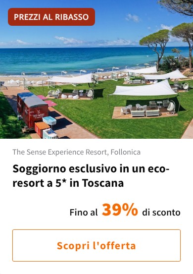 Soggiorno esclusivo in un eco-resort a 5* in Toscana