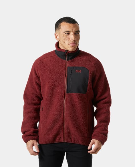 Men's Panorama Pile Fleece Block Jacket