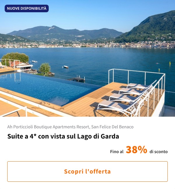 Suite a 4* con vista sul Lago di Garda