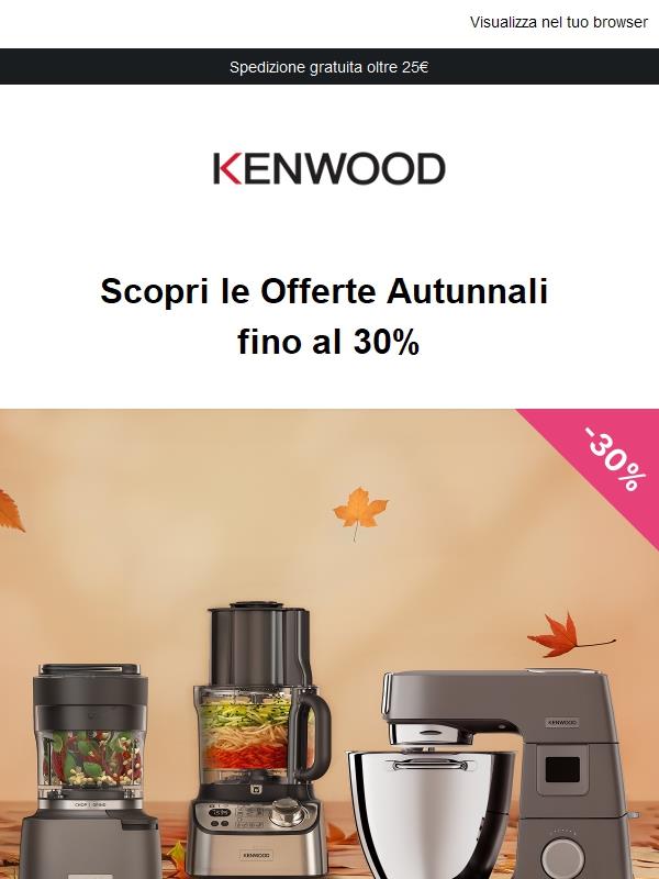 🍁Accesso anticipato alle Offerte Autunnali: fino al 30% solo per te🍁