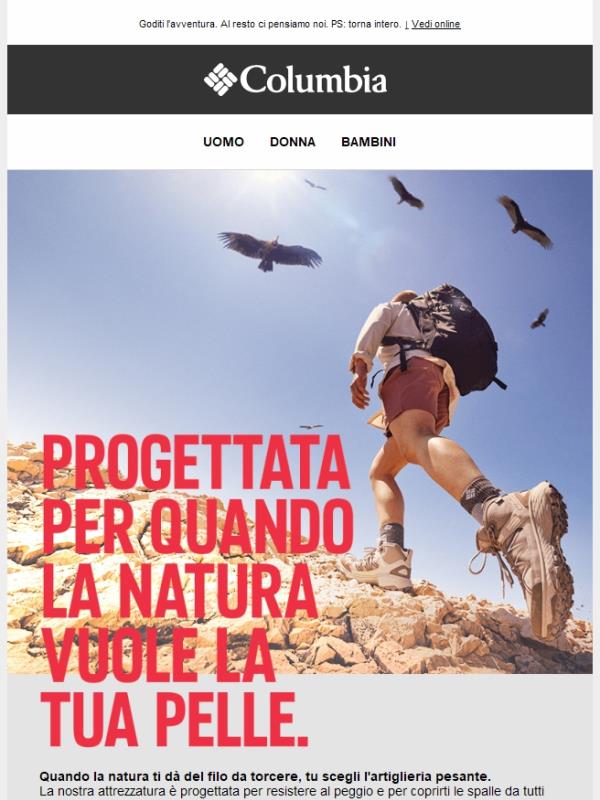 Quando la natura ti dà del filo da torcere, tu scegli l'artiglieria pesante.