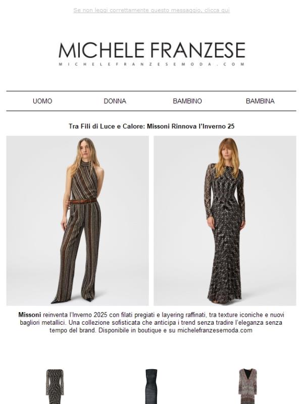 Tra Fili di Luce e Calore: Missoni Rinnova l’Inverno 25