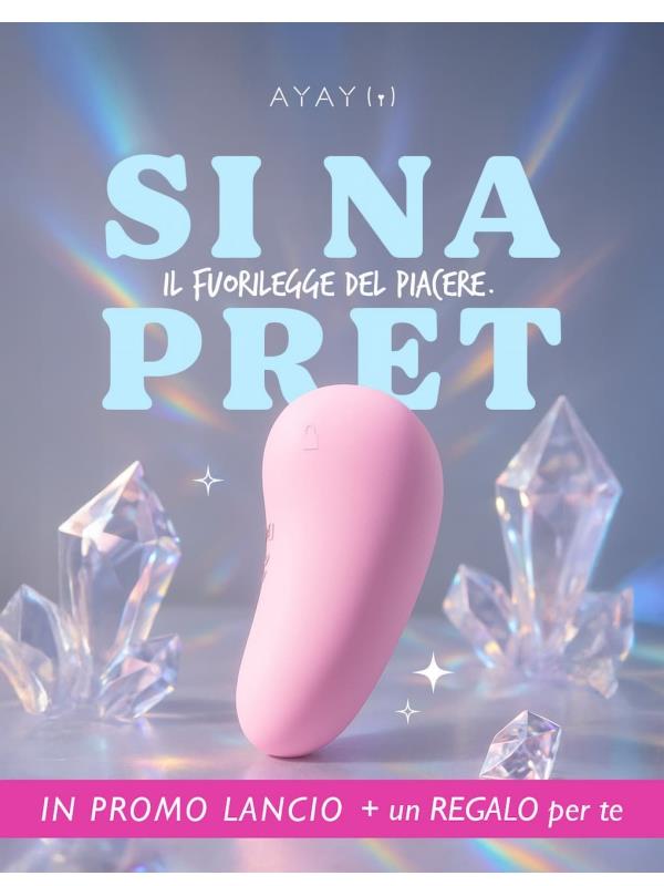 PROMO LANCIO + un regalo per te 🚀 È arrivato Si na Pret, il fuorilegge del piacere 🔥