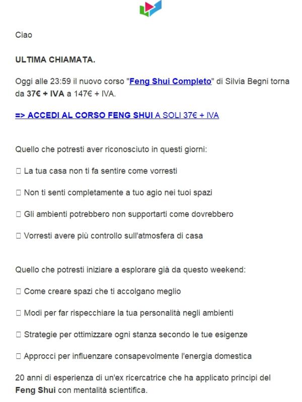 Feng Shui (in promo) scade oggi